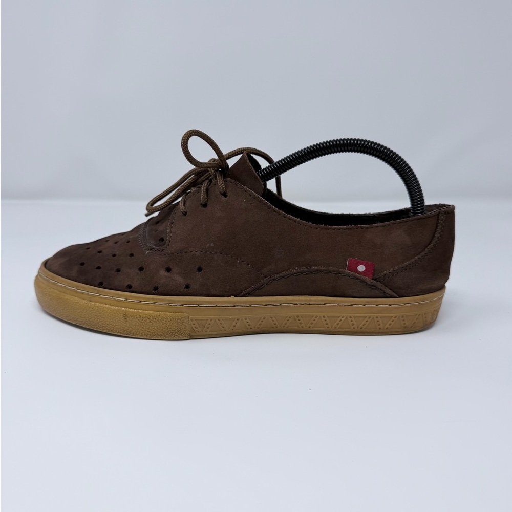 Oliberté Brown Leather Perforated Lace Up Shoes Men’s Size 40 EU Casual Comfort - Picture 5 of 12